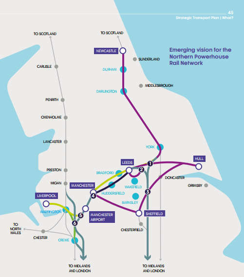 Highways Magazine - TfN unveils £70bn strategy: The 'vision and ...